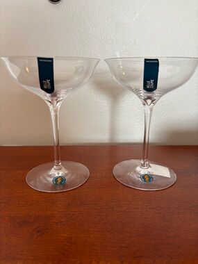 Waterford Clear Coupe Glasses (Set of 2)